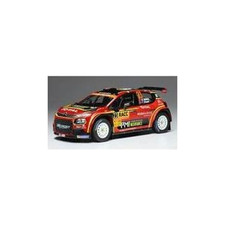 1 43 scale model car Citroen C3 R5 2019 Rally Catalunya M.Ostberg T.Erik Used