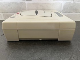 SEGA Saturn HST 3220 Console Box HST0014 Cream 2 Controller Ports Tested