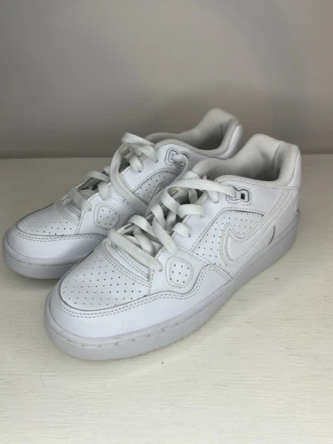 Taglia 4 (GS) Nike Son of Force Low Triple White
