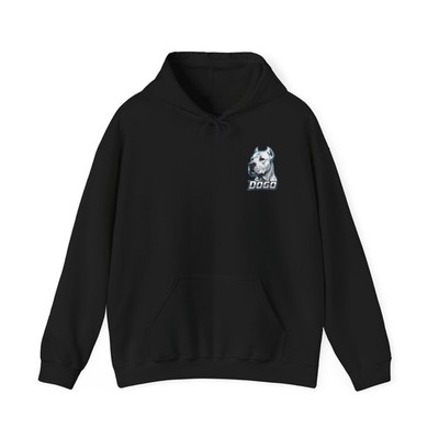 Dogo Argentino Hoodie | Silent Loyal Unbreakable Back Text