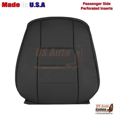2009-2015 For Mercedes-Benz GLK-Class Leatherette Passenger Top Seat Cover Black