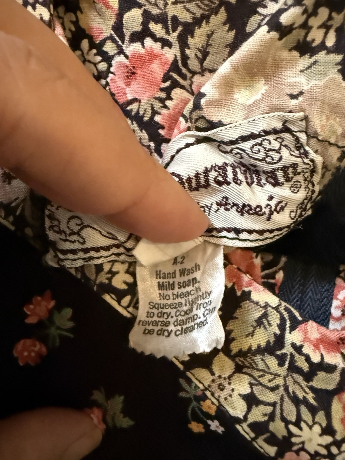 Vintage ‘60s Young Edwardian By Arpeja Romantic Prairie Cottagecore Maxi Dress 7