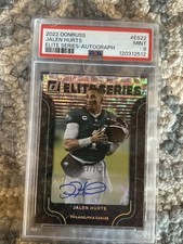 2022 Panini Donruss the Elite Series Jalen Hurts #ES-22 Autographs /25 (AU)