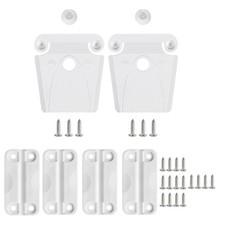 Premium Durable for Igloo Cooler Hinges and Latches Replacement Set White Color