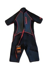 DBX Junior Child Shorty Stretch Neoprene Wetsuit Size Large L Unisex Wet Suit