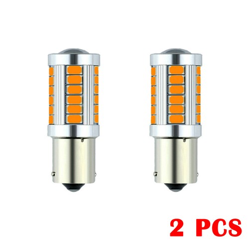 2x BAU15S PY21W LED Bulbs Canbus No Error 33SMD 5730 1156 Car Turn Signal Light - Picture 13 of 13