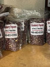Strawberry Red Butterfly Popcorn Kernels, Non-GMO 6 Total