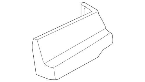 Cubierta del extremo de pista delantera para Ford Lincoln Navigator 2007-2010 (P/N 7L7Z-7861748-BB)