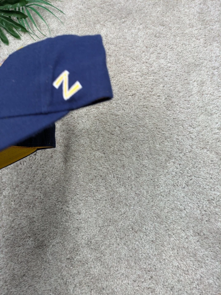 Vintage St Louis Blues Zephyr NHL Wool Hat 7 3/8 Strapback Blue 90s Y2K Hockey  - Image 3 of 4