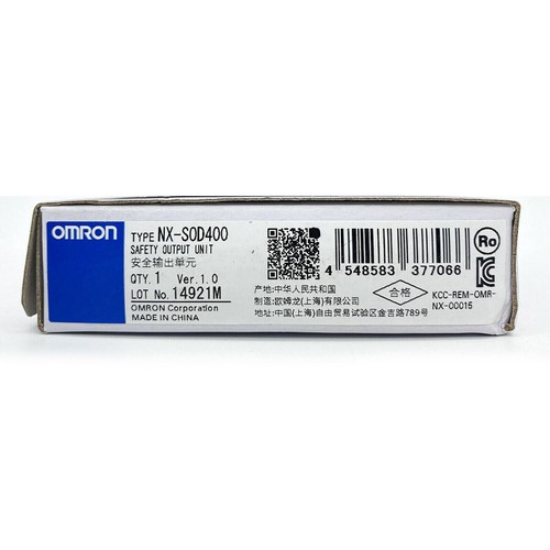1PCS NEW IN BOX OMRON NX-SOD400 Safety Output Unit FEDEX DHL Shipping SOD400 - Picture 1 of 5