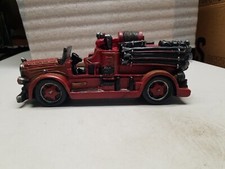 Resin Antique Fire Pumper Truck