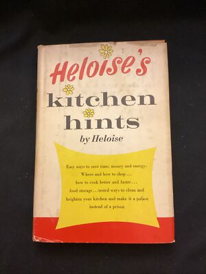 Heloise s Kitchen Hints Book 1963 Vintage Organization Cooking Cleaning  ￼