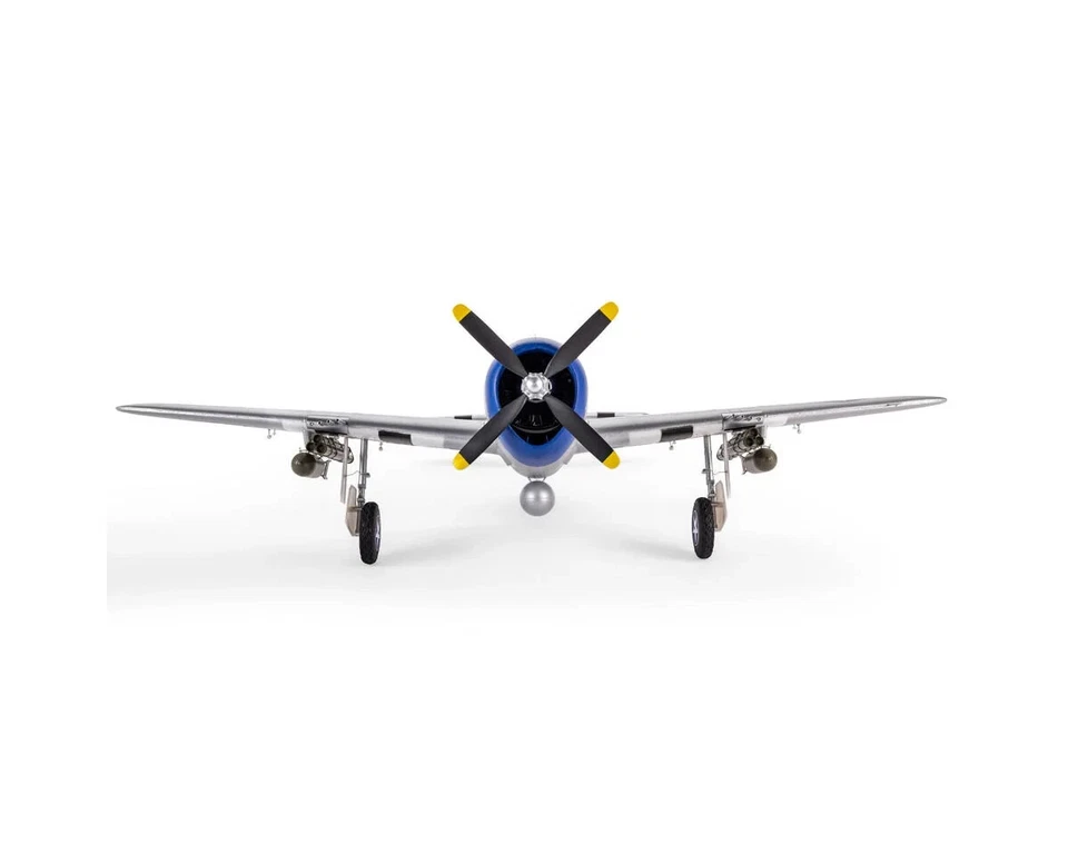 E-flite EFlite P47 P-47 Razorback BNF Basic Electric RC Airplane AS3X & SAFE - Image 4 of 4