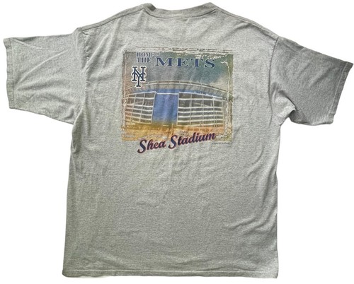Vintage Shea Stadion Shirt Herren 2X-Large 40th Anniversary grau MLBP Grafik - Bild 13 von 13