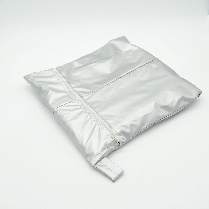 Cubierta de parabrisas de coche protector de nieve hielo protector bolsa de almacenamiento imán lona escarcha Foto 2 de 4