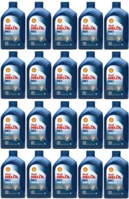Shell Helix HX7 10W-40 Diesel & Benziner Motoröl 20x 1l = 20 Liter