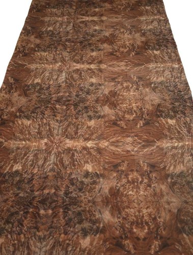 Noyer Bois de Racine Mince Placage Avec Papier 248x62-63cm A1 - Photo 3/7