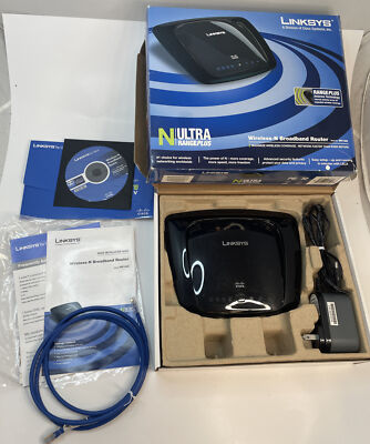Linksys by Cisco N Ultra Range Plus Wireless N Broadband Router - WRT160N