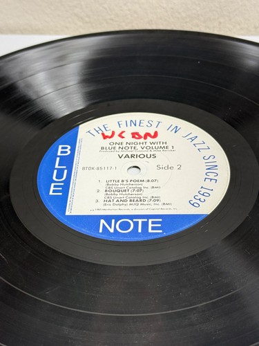 1985 Various “One Night With Blue Note, Volume 1” LP Vinyl BTDK-85117 Jazz READ - Picture 9 of 11