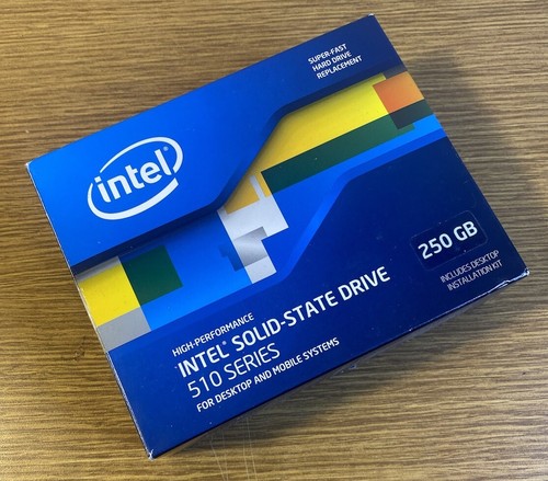Intel Solid-State Drive 250GB 510er Series "Rare New Old Stock"
