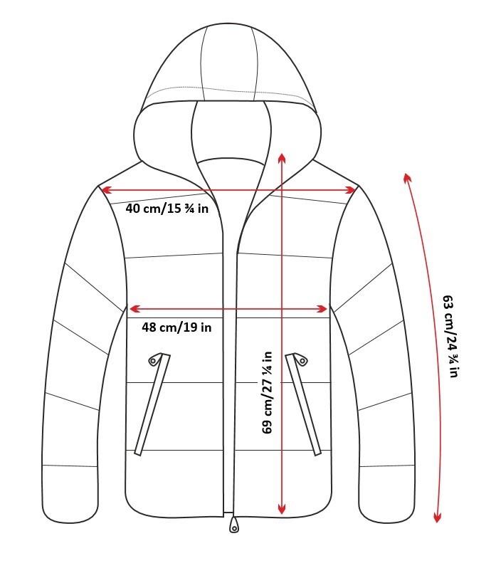 CAMEL ACTIVE Women's Jacket Size s Water Repellent Blue Hooded Full