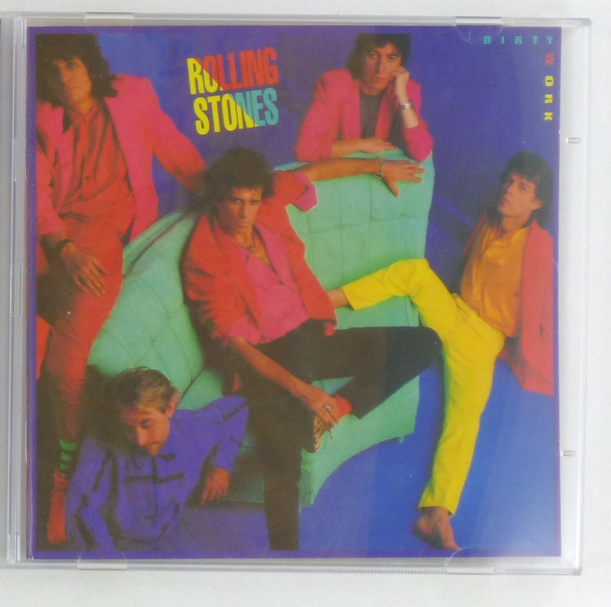 CD disc - The Rolling Stones – Dirty Work - A7919L16 | eBay