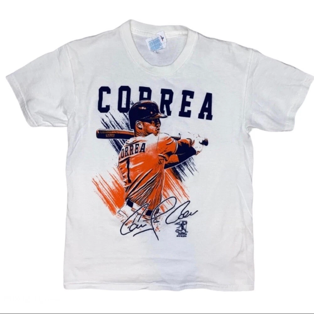 Houston Astros Carlos Correa Shirt Size M Youth