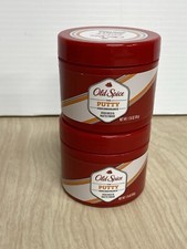 New (lot of 2) Old Spice High Endurance Hair PUTTY High Hold Matte Finish 1.76oz