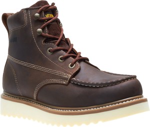 Men-Wolverine-Loader-6-034-Leather-Non-Steel-Work-Boot-W10744-Brown-100-Authentic
