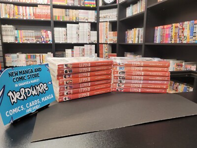 Lupin 3rd III Volume Vol 1 - 14 - English - Manga  - Used - RARE COMPLETE Set