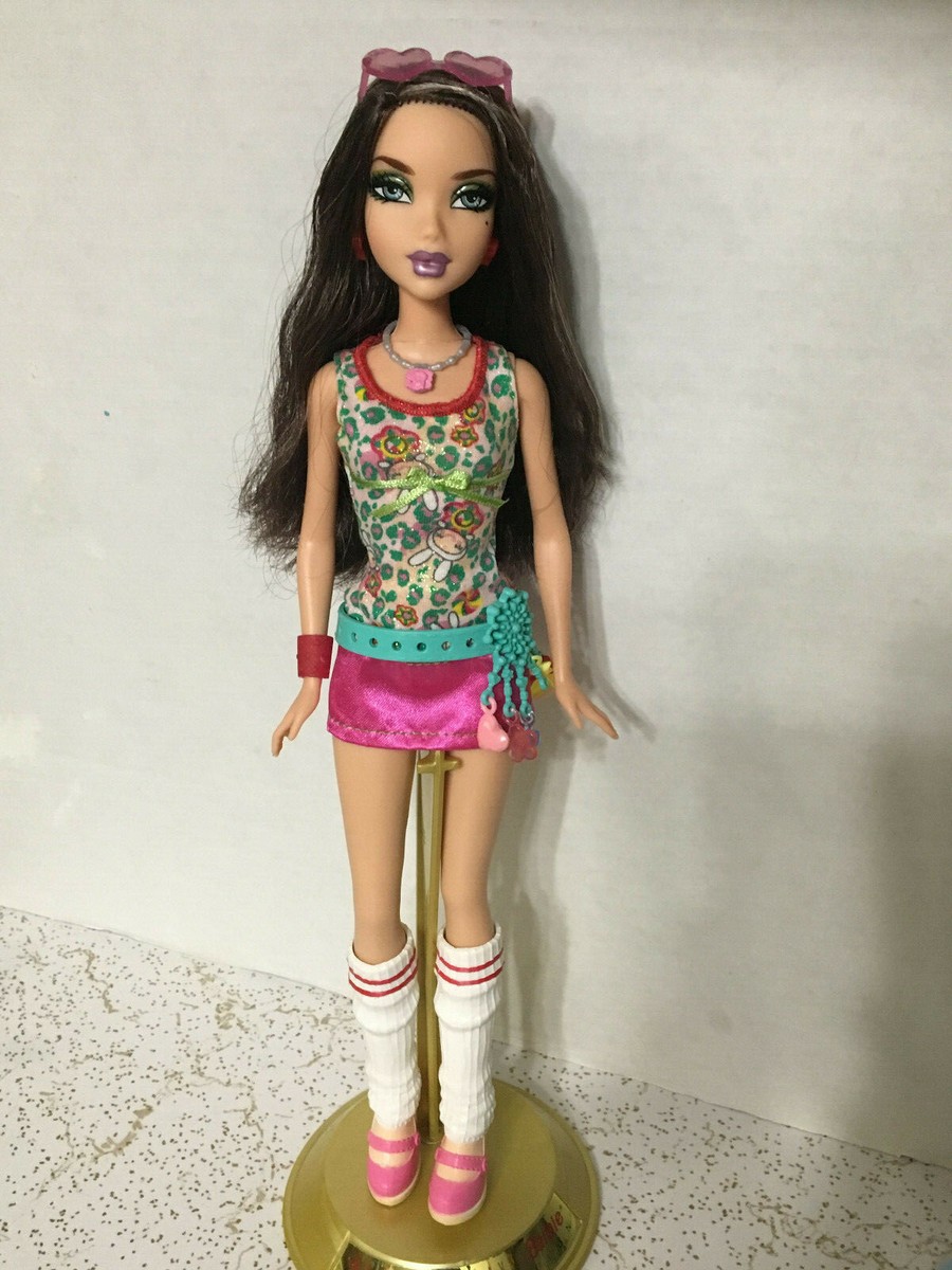 Barbie My Scene Fashion Cuties Delancey Doll Brunette Hair Rare | eBay