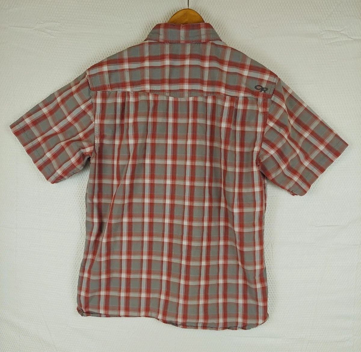 outdoor-research short sleeve hiking fishing button up shirt
