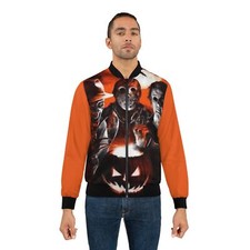 Freddy Krueger, Jason, Michael Myers Men's Bomber Jacket (AOP)