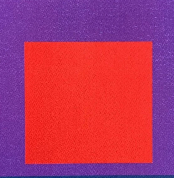 Litografía Josef Albers certificado de autenticidad original firmada numerada estampada a mano Foto 3 de 4