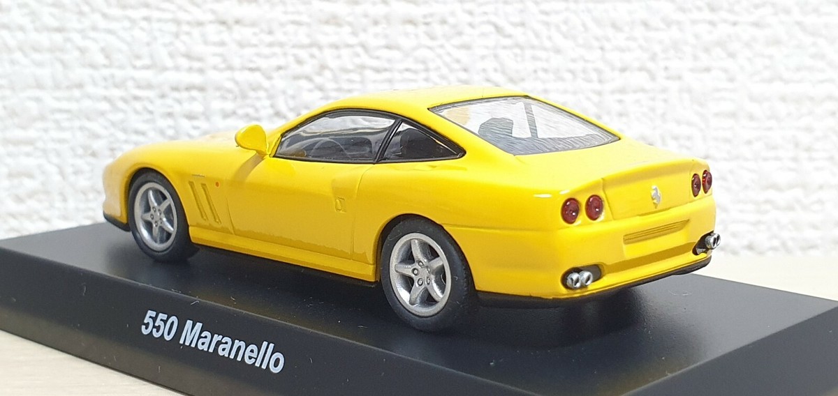 1/64 Kyosho FERRARI 550 MARANELLO YELLOW diecast car model | eBay