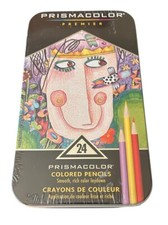 Prismacolor Premier Colored Pencils 24ct Tin Set NEW SEALED