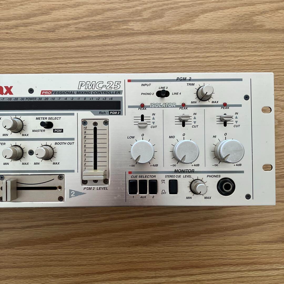 Vestax PMC-25 DJミキサー Vestax › PMC-25 › Mixer - Gearbase | DJResource