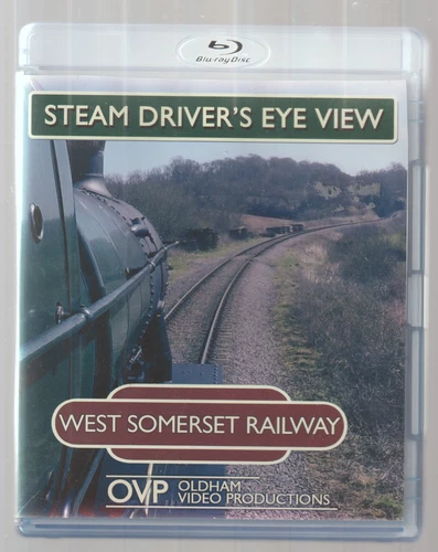 Steam Drivers Eye View ~ West Somerset Railway (Blu Ray) Railway Blu Ray ~ OVP