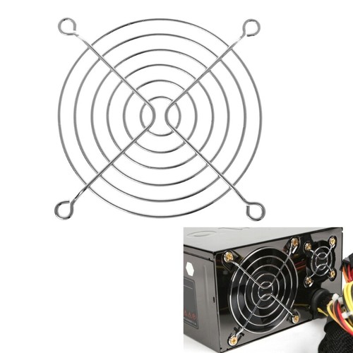 Fan Grill Metal Household Grill Protector Finger Guard for 90mm for Case Fan Sil - Afbeelding 8 van 8