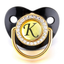 thumbnail 16 - Dummy Pacifier Name Initial Letters Newborn Baby Kids Silicone Orthodontic Gift