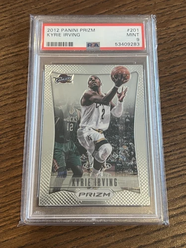 PSA 9 2012 Panini Prizm Kyrie Irving Rookie RC #201