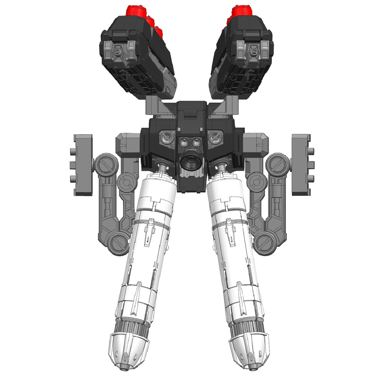 EW model backpack unit R for RG HG 1/144 Nu Zaku Astray Sazabi