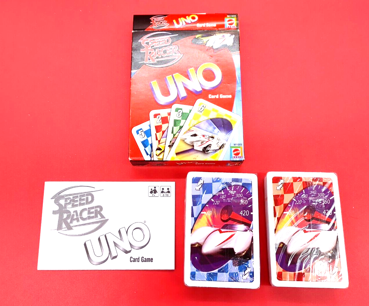 UNO Speed Racer Card Game 2007 Mattel Complete 27084557992 | eBay