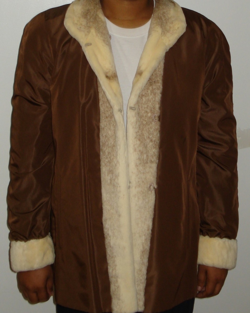 Revillon Sheared Mink Reversible Fur Jacket Size 2-4