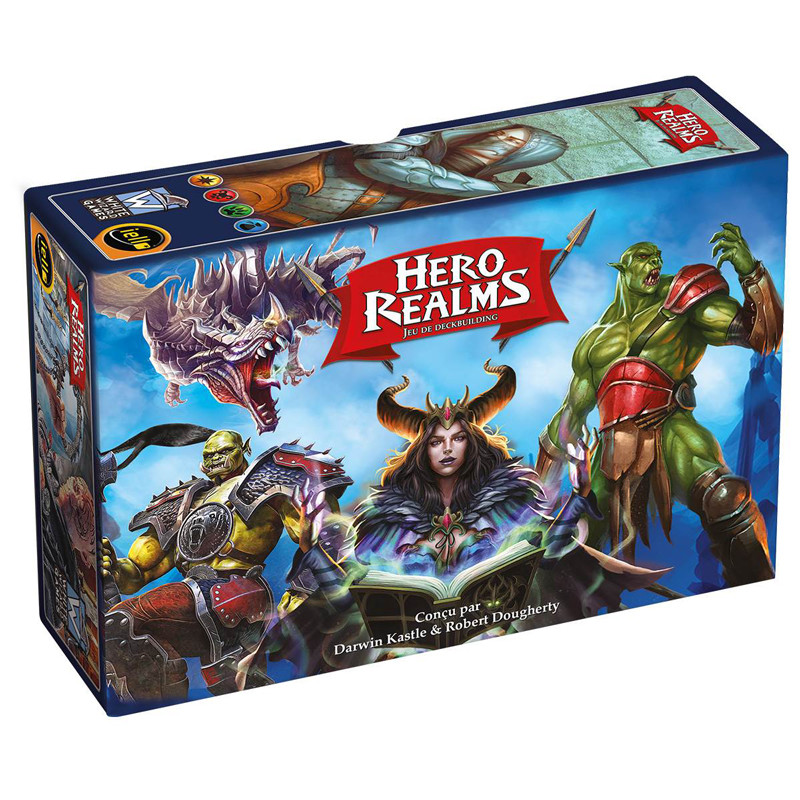 Hero Realms FR jeu de société rapide pour deux joueurs et plus