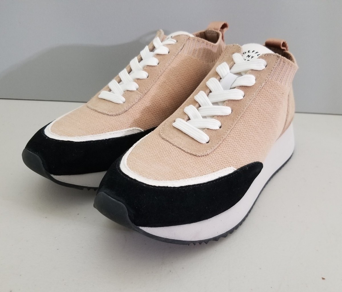 Loeffler Randall Remi Sneakers Neautral Motif Womens Size