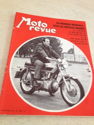 MOTO REVUE 1998 October 1970 Hercules Wankel, T500 Roca, 125 Derbi ...