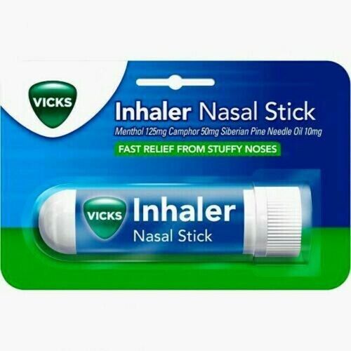 Vicks Inhaler Nasal Stick Fast Relief from Stuffy Blocked nose & Nasal Passage  - Picture 1 of 1