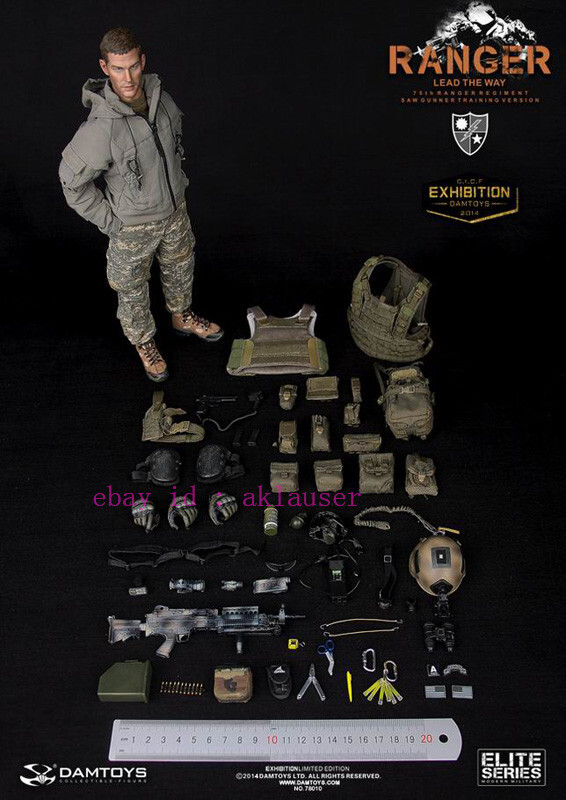 1/6 12インチ RANGER US ARMY GUNNER  素体無し toyhaven: CrazyDummy: US Army Ranger Gunner In Afghanistan