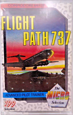 COMMODORE 64/128 -- FLIGHT PATH 737 (THE MICRO SELECTION)